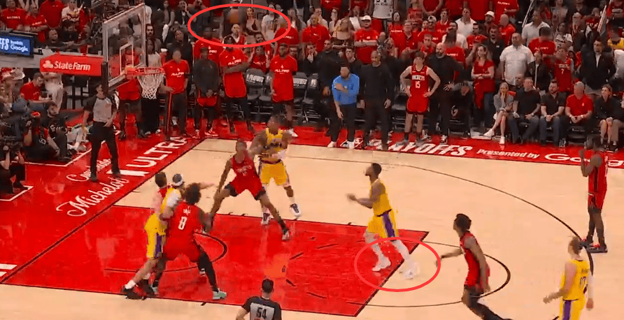 G3裁判报告：漏吹斯马特进线+詹姆斯出界 火箭本该不打加时赢球？